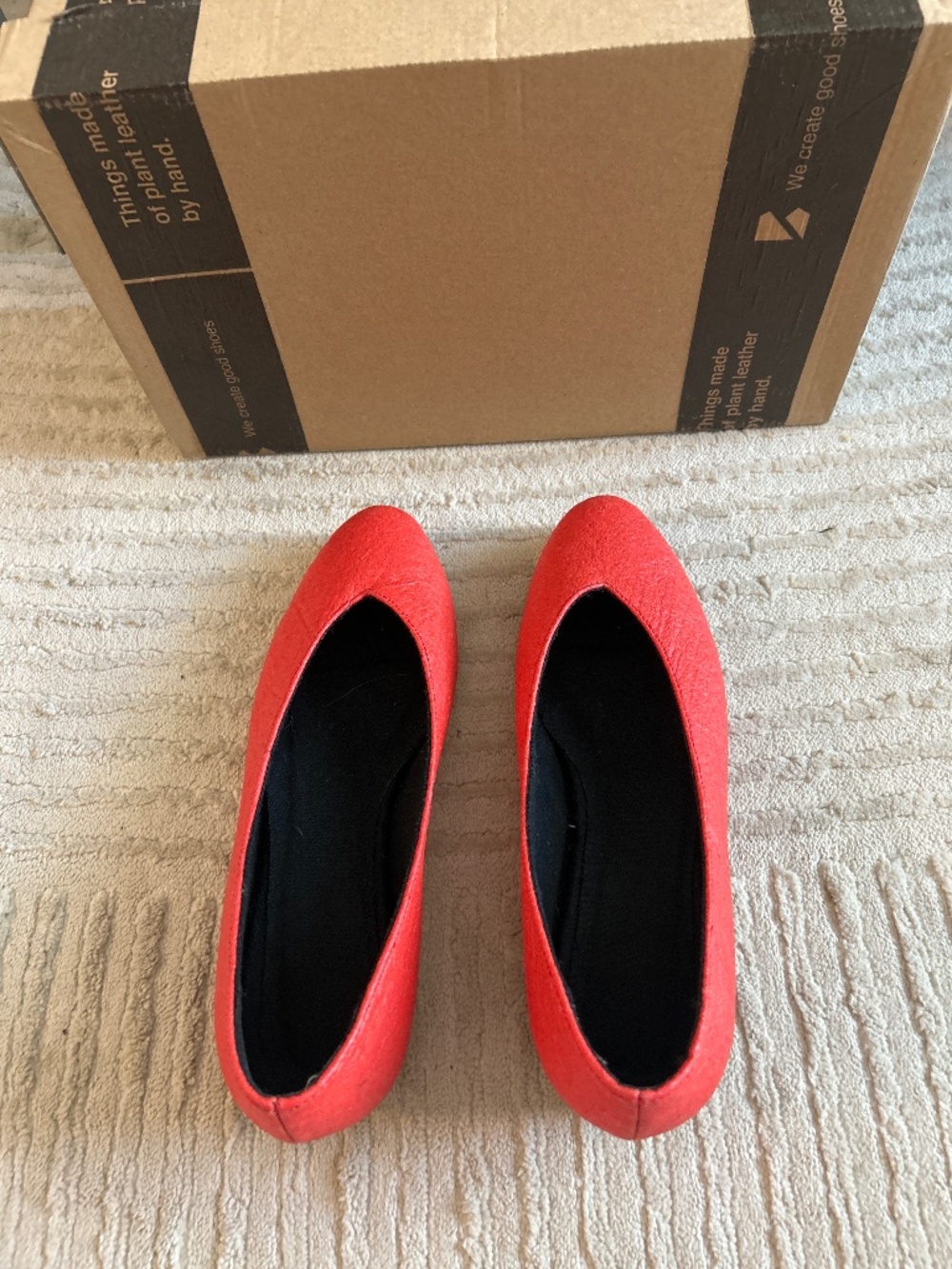 BOHEMA - Pumps Red, Vegan Grape Leather